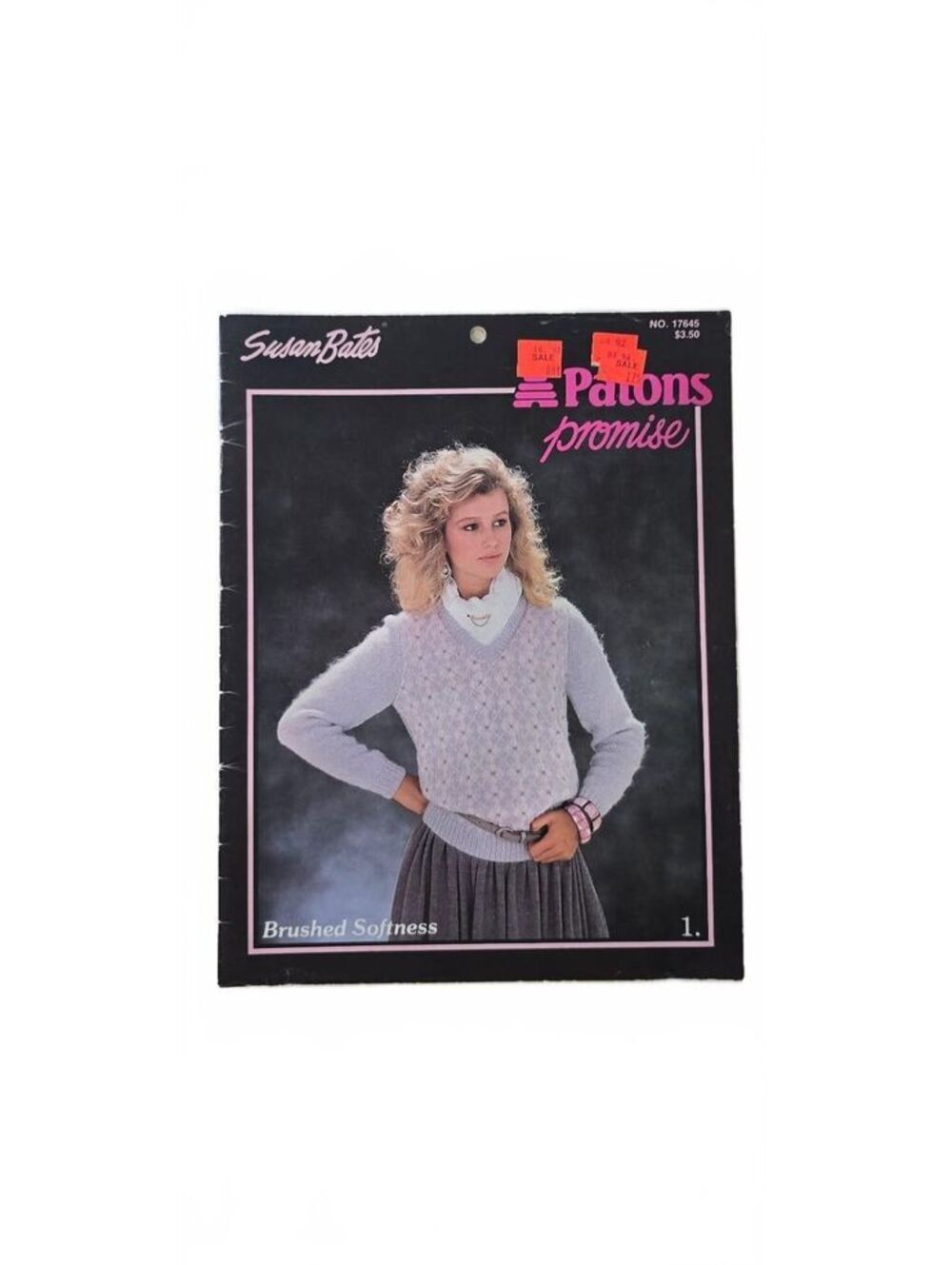 Patons Prominette 1983 Knitting Pattern Booklet for Ripple Stitch